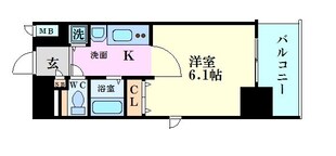 プレサンス梅田ＥＡＳＴの物件間取画像